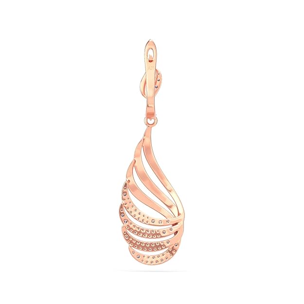 Paisley Arch Diamond Pendant