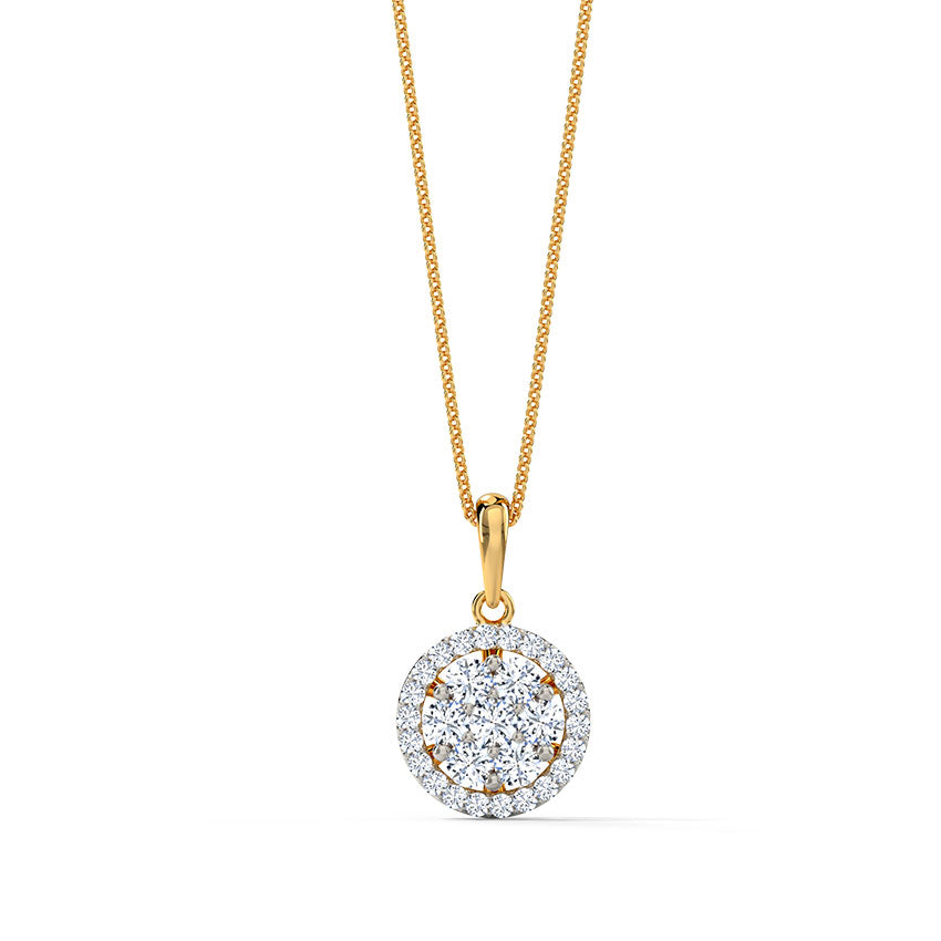 Adela Seven Stone Diamond Pendant