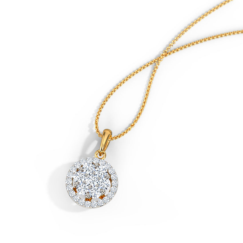 Adela Seven Stone Diamond Pendant