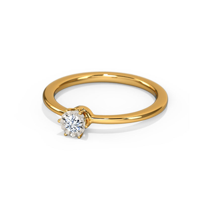 Shimmer Miracle Plate Diamond Ring