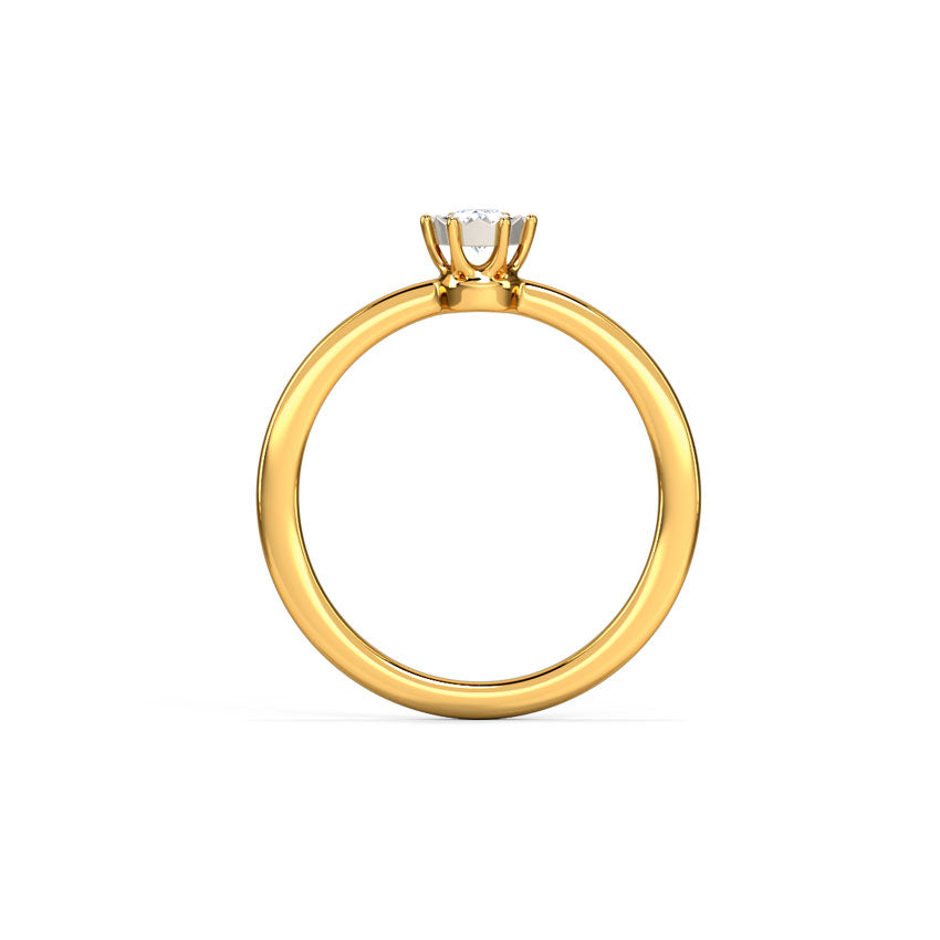 Shimmer Miracle Plate Diamond Ring