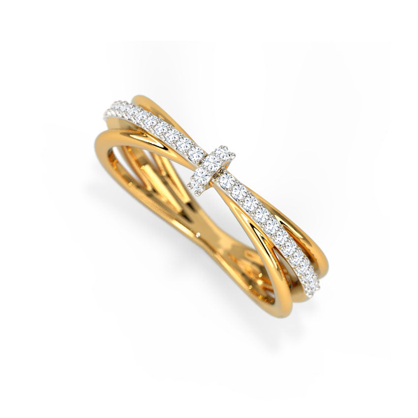 Ivy Knot Diamond Ring