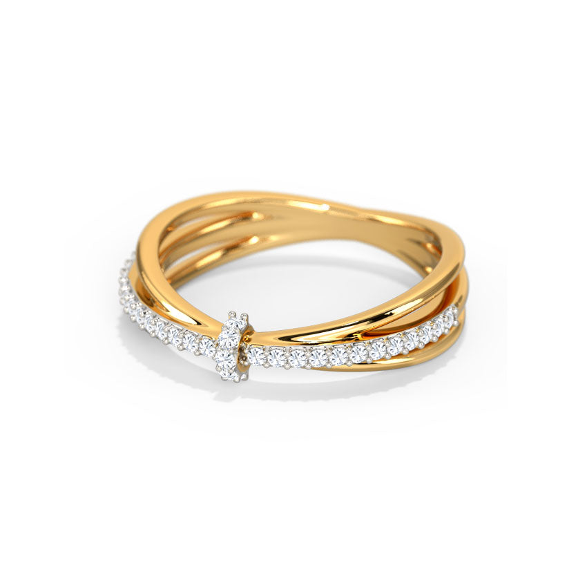 Ivy Knot Diamond Ring