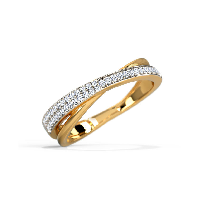 Giselle Shimmer Thread Diamond Band