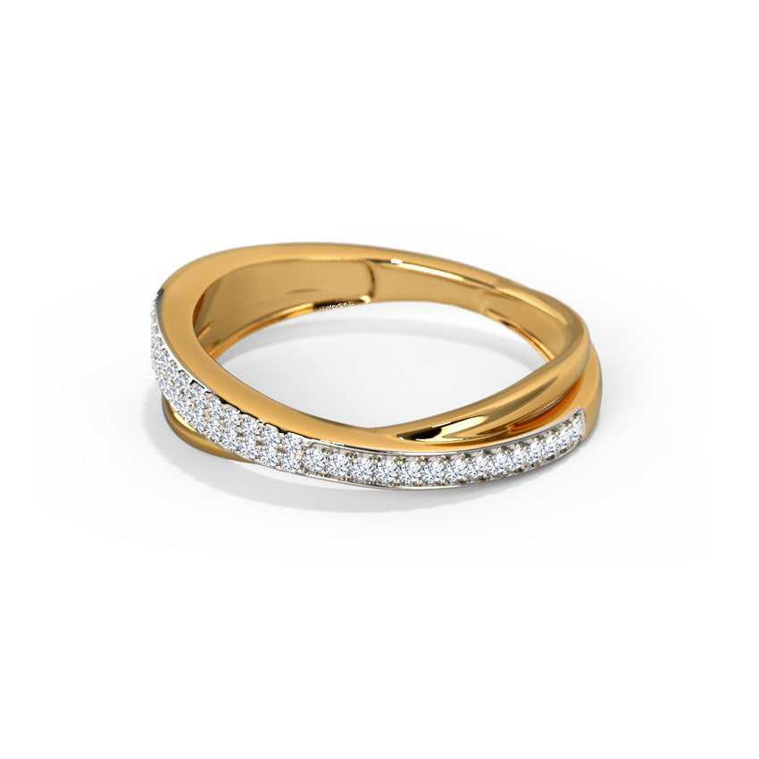 Giselle Shimmer Thread Diamond Band