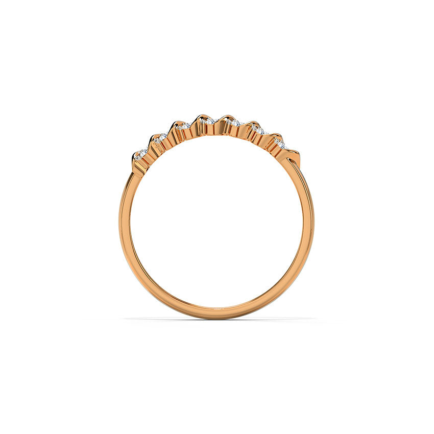 Slant Diamond Band