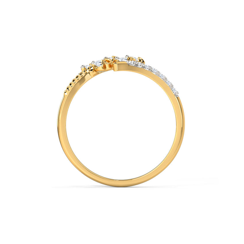 Ella Petite Flora Diamond Ring