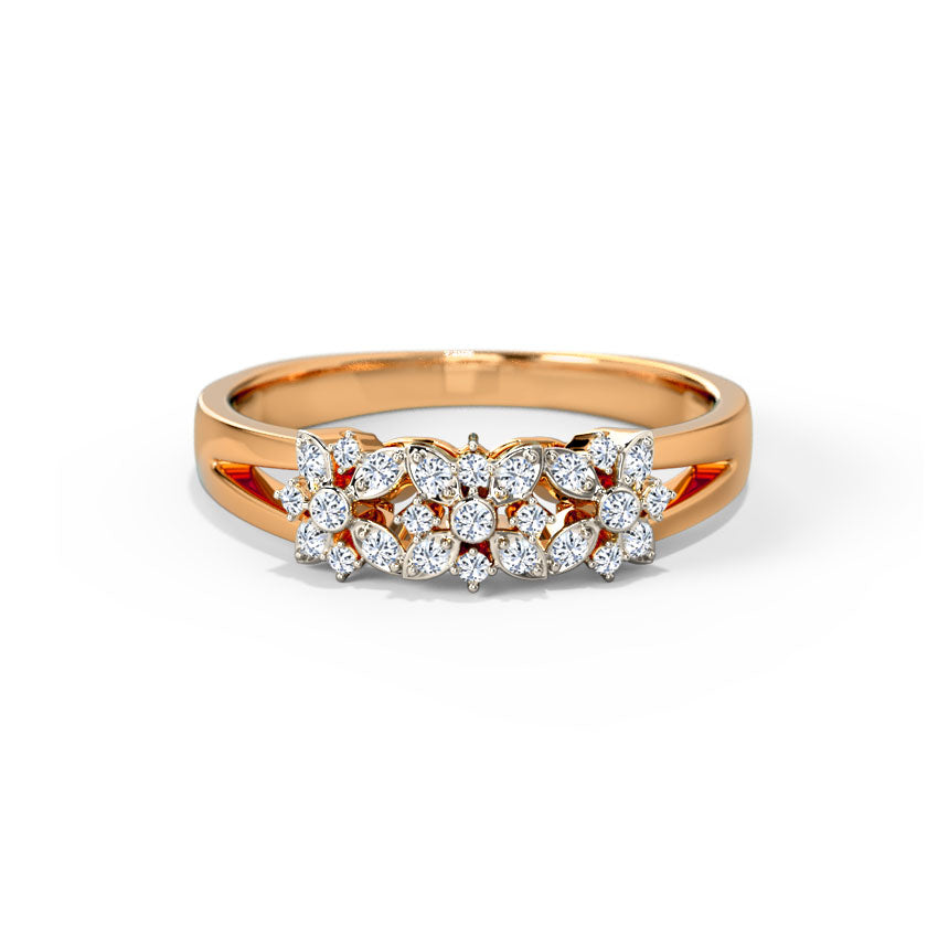 Trinity Bloom Diamond Band