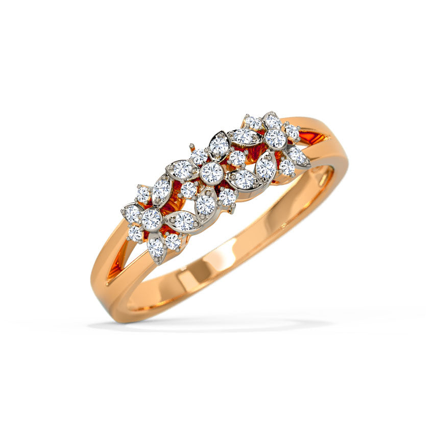 Trinity Bloom Diamond Band