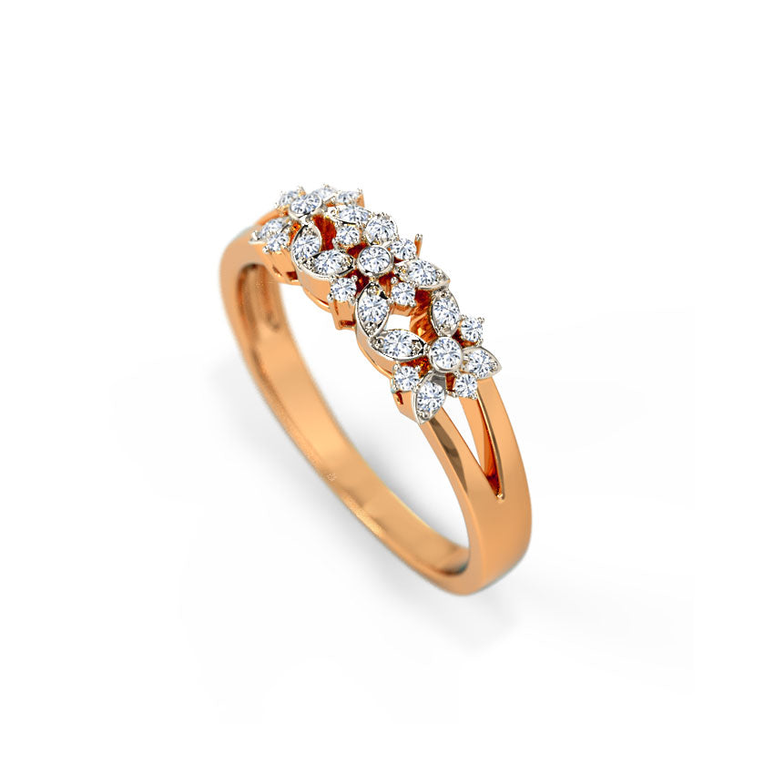 Trinity Bloom Diamond Band