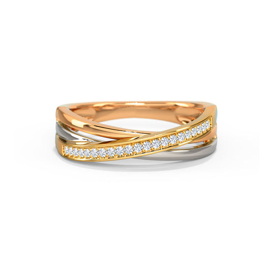 Trio Striped Ring