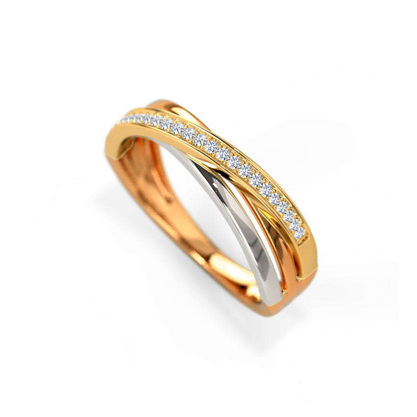 Trio Striped Ring