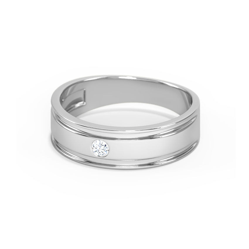 Eternal Flush-Set Diamond Band