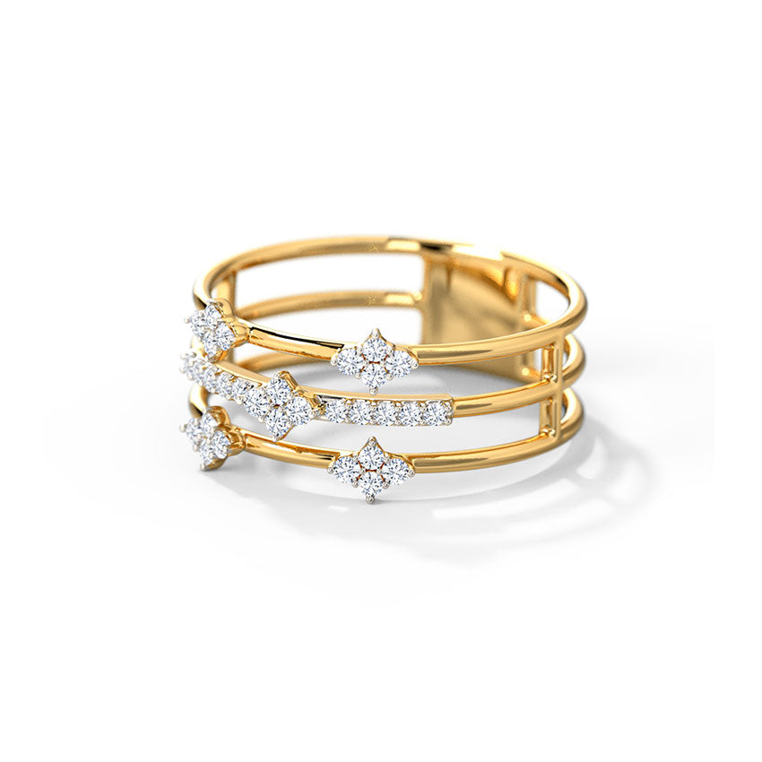 Asha Splendid Diamond Band