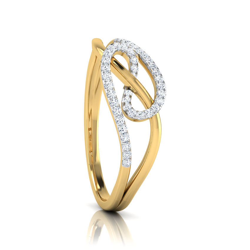 Zara Twined Diamond Ring