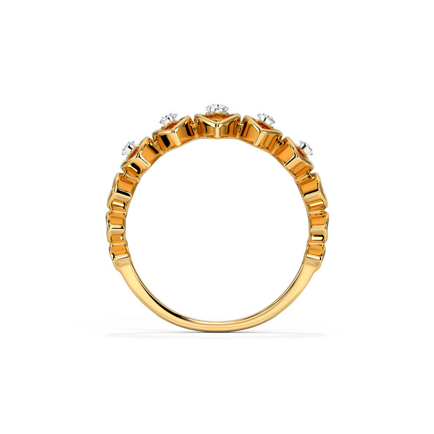 Gleaming Marquise Diamond Ring