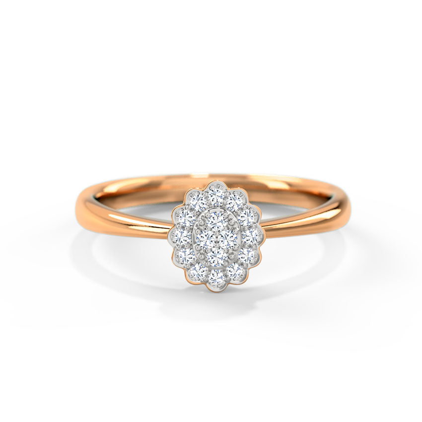 Belle Flora Diamond Ring