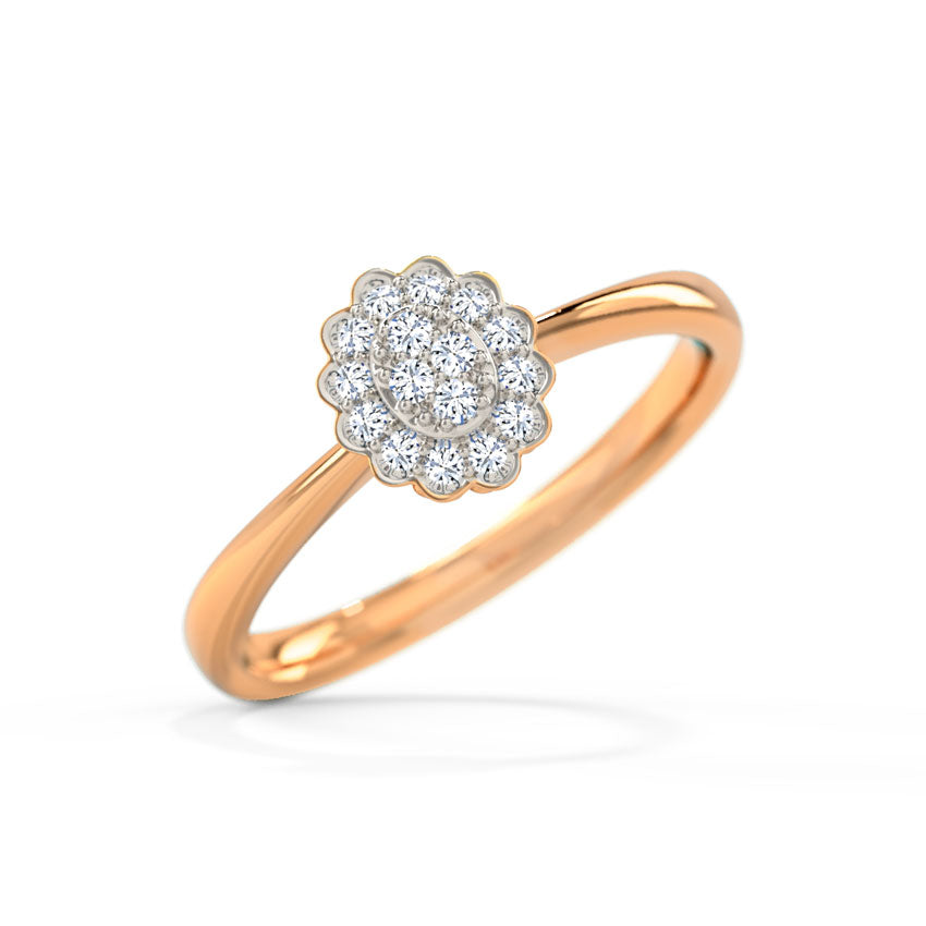 Belle Flora Diamond Ring