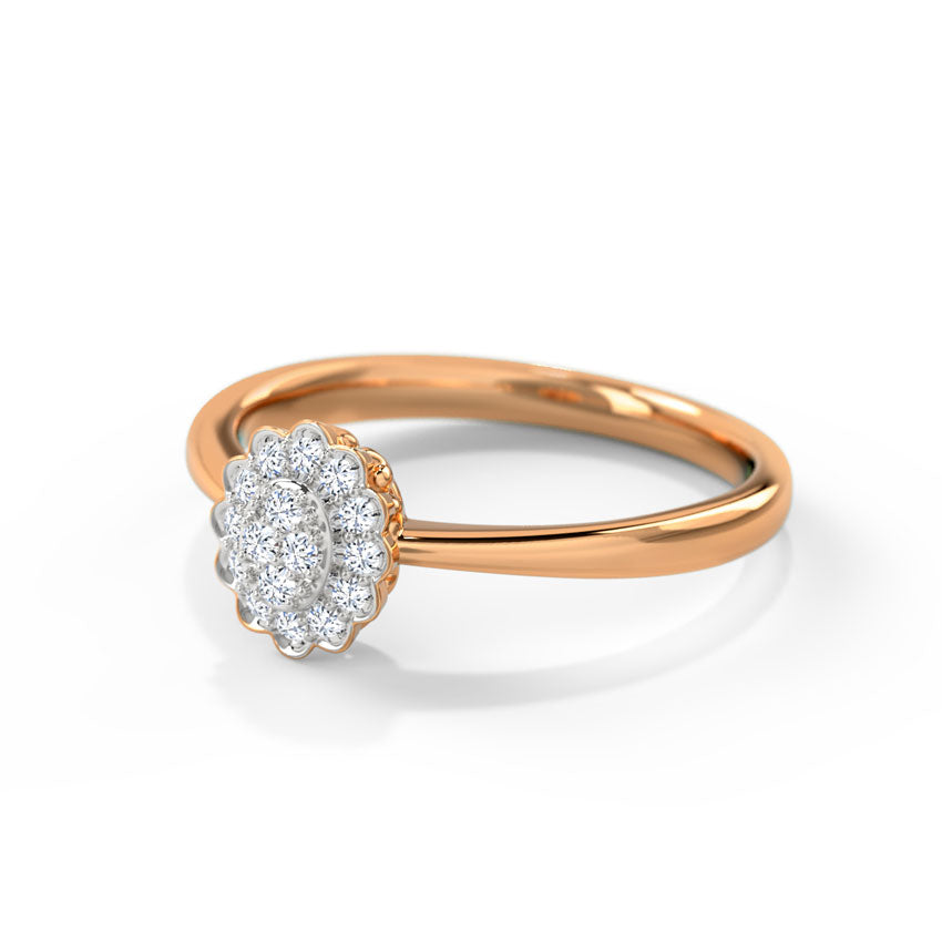 Belle Flora Diamond Ring