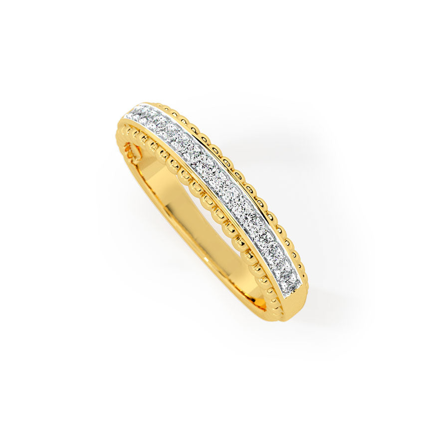 Topaz Swish Diamond Band