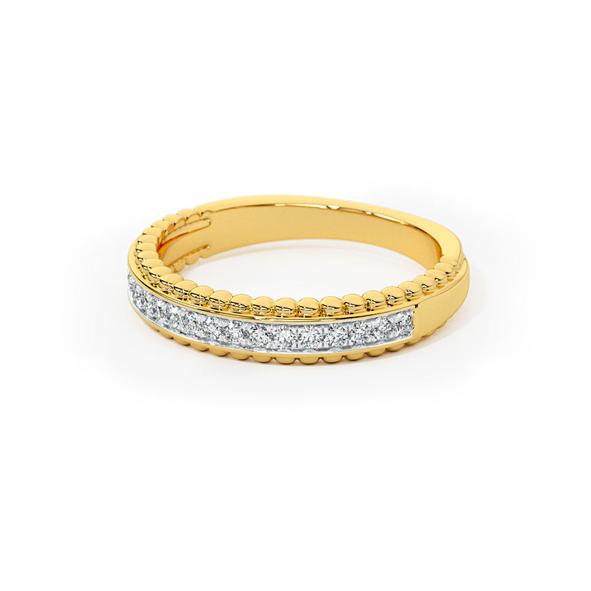Topaz Swish Diamond Band