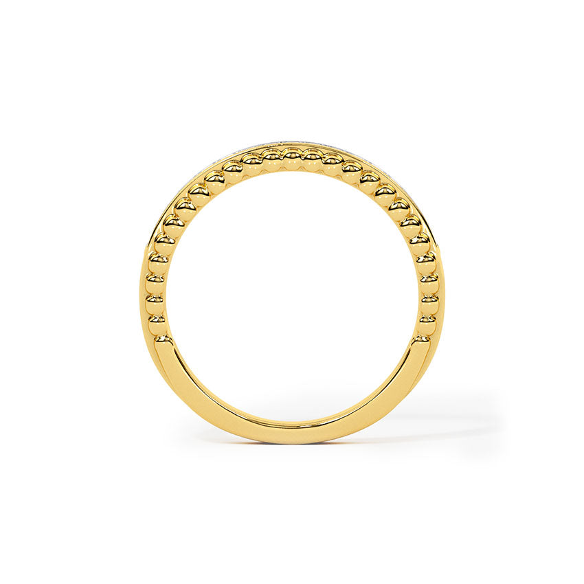 Topaz Swish Diamond Band
