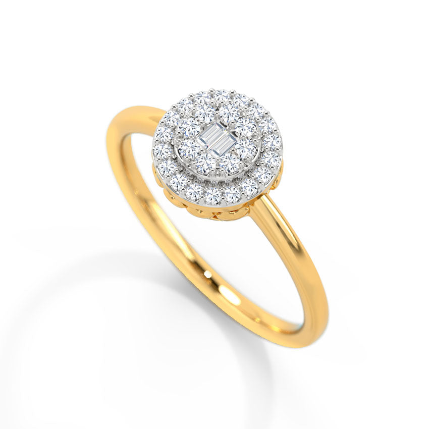 Aurora Sparkling Diamond Ring