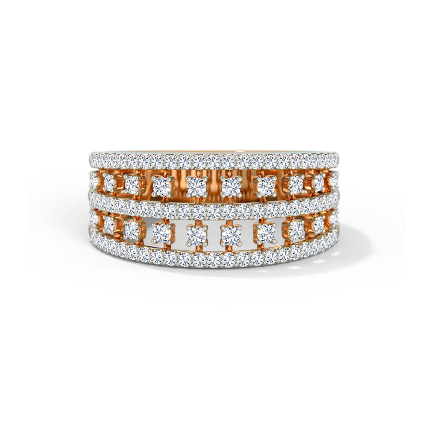 Timeless Broad Eternity Diamond Band