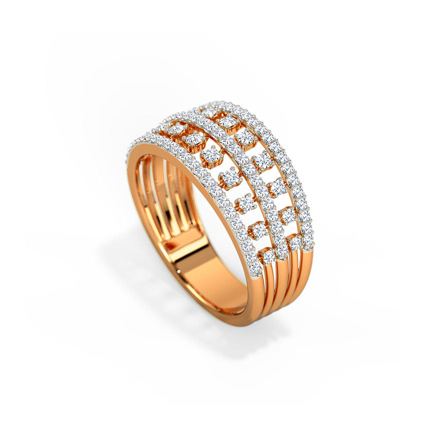 Timeless Broad Eternity Diamond Band