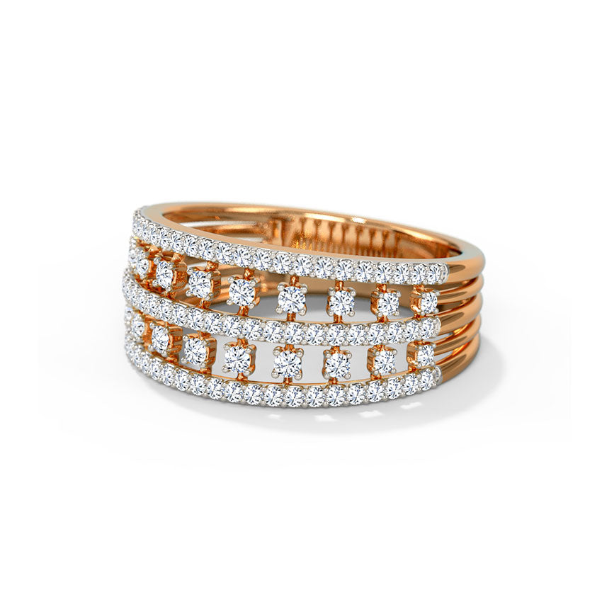 Timeless Broad Eternity Diamond Band