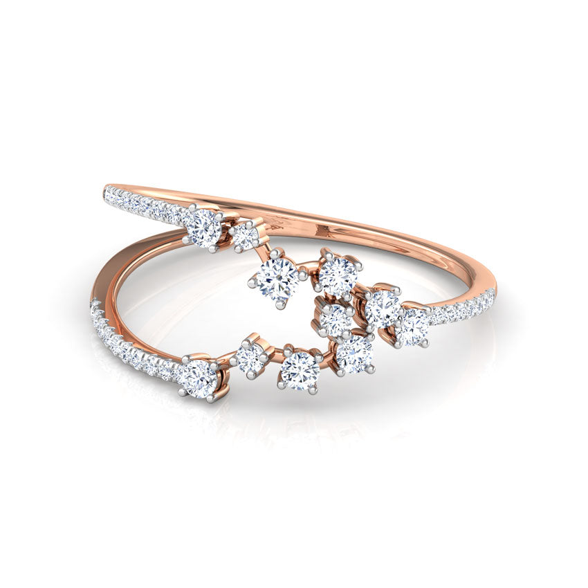Voguish Cluster Diamond Ring