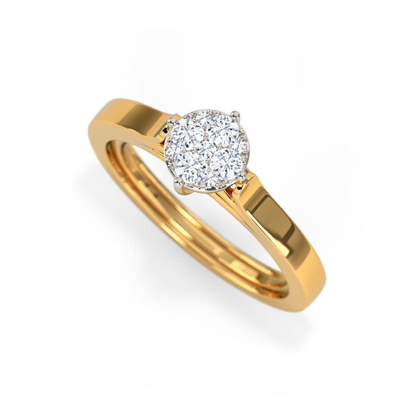 Theodora Radiant Adjustable Diamond Ring