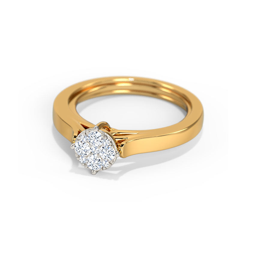 Theodora Radiant Adjustable Diamond Ring