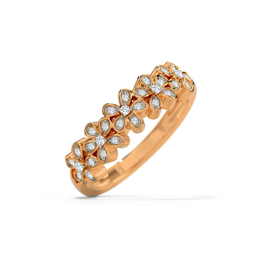 Forget-Me-Not Diamond Band