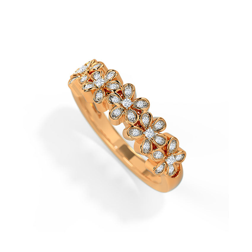 Forget-Me-Not Diamond Band