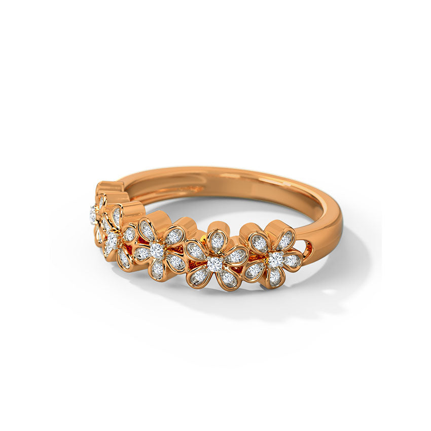 Forget-Me-Not Diamond Band