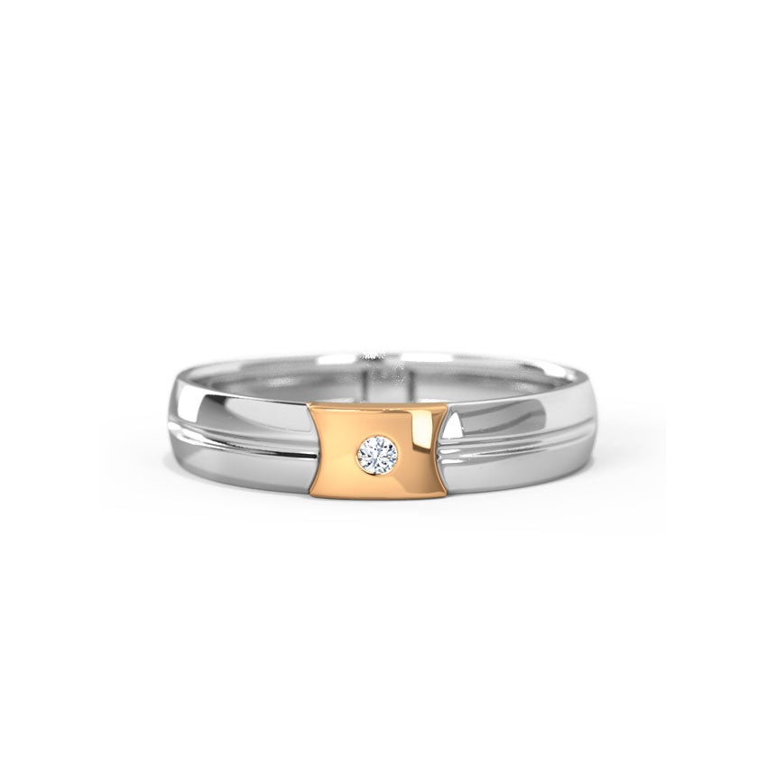 Aaron Diamond Band for Men