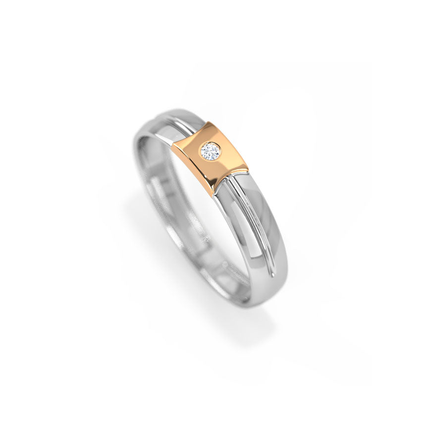 Aaron Diamond Band for Men