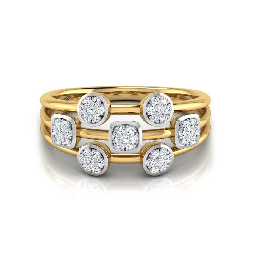 Kara's Clustered Diamond Band