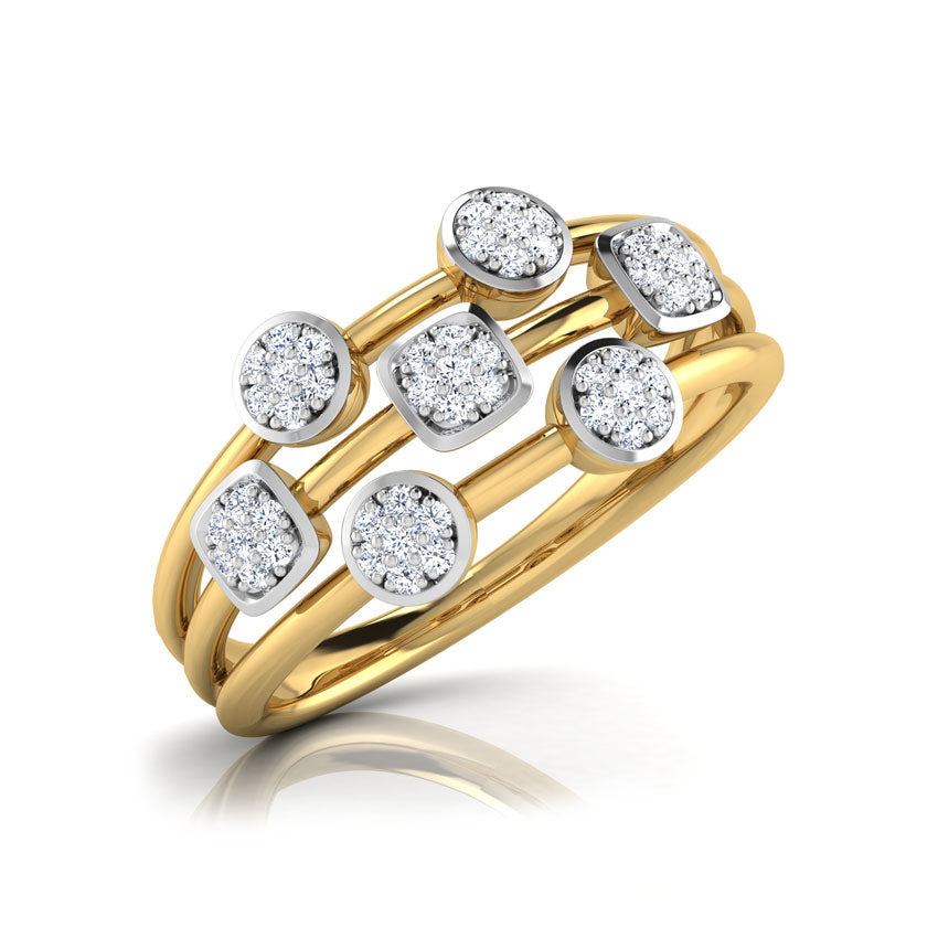 Kara's Clustered Diamond Band