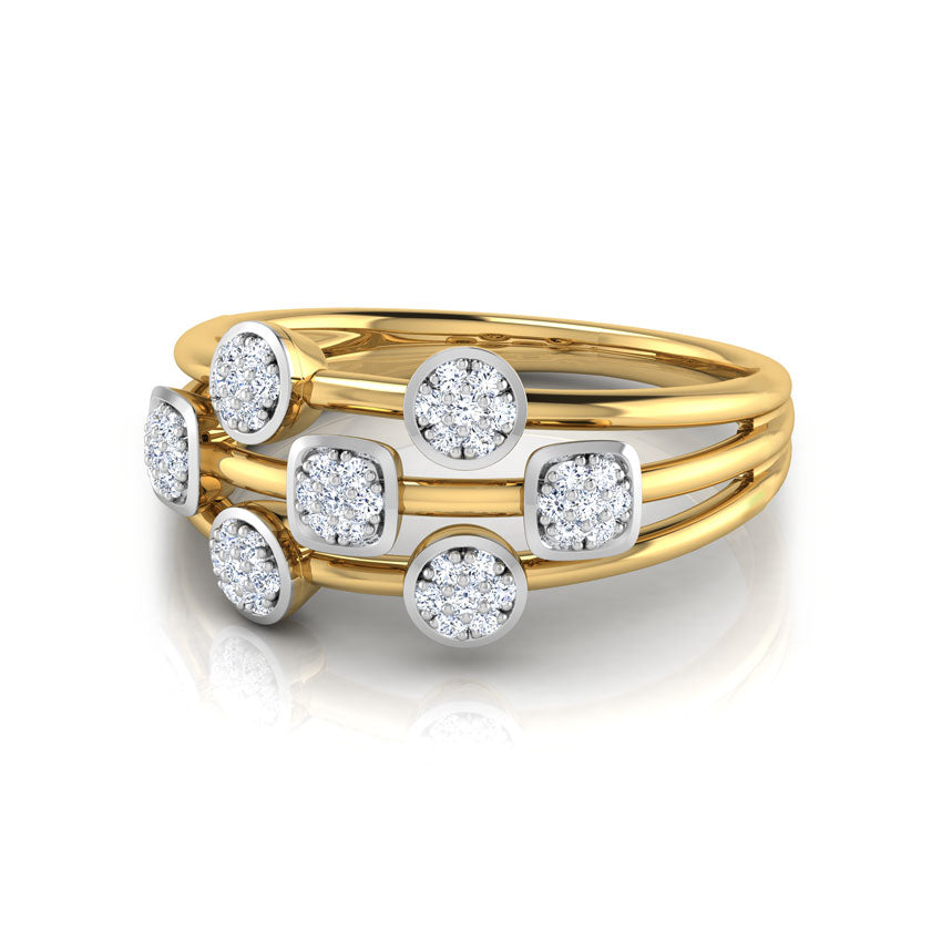 Kara's Clustered Diamond Band