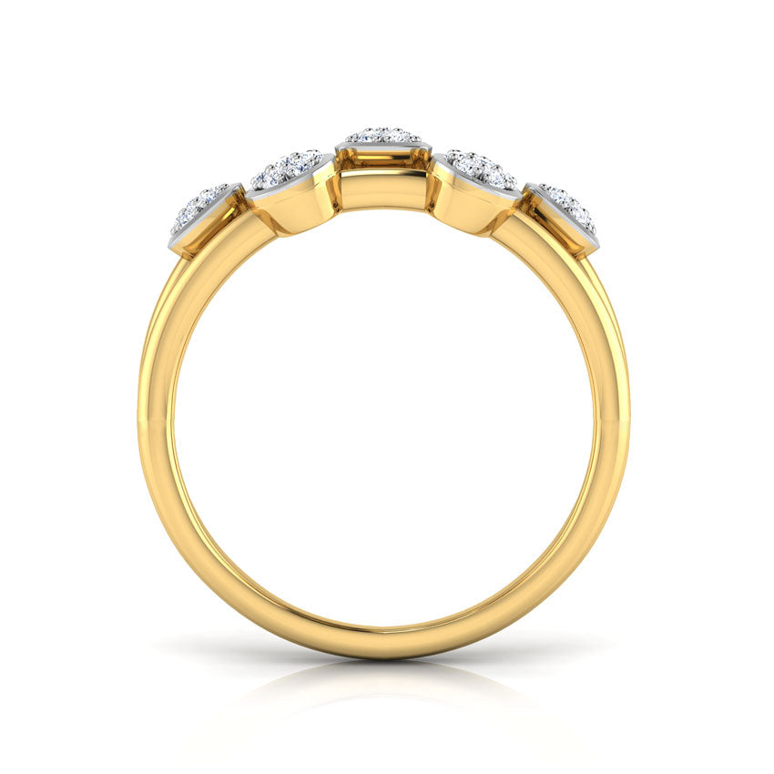 Kara's Clustered Diamond Band