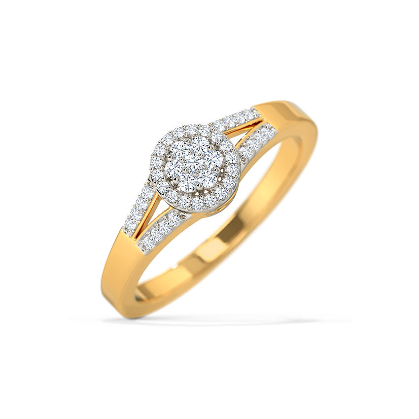 Citrus Spark Diamond Ring