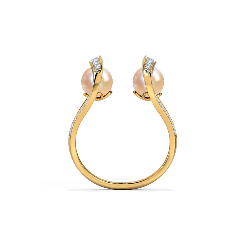 Zandra Glamorous Pearl Ring