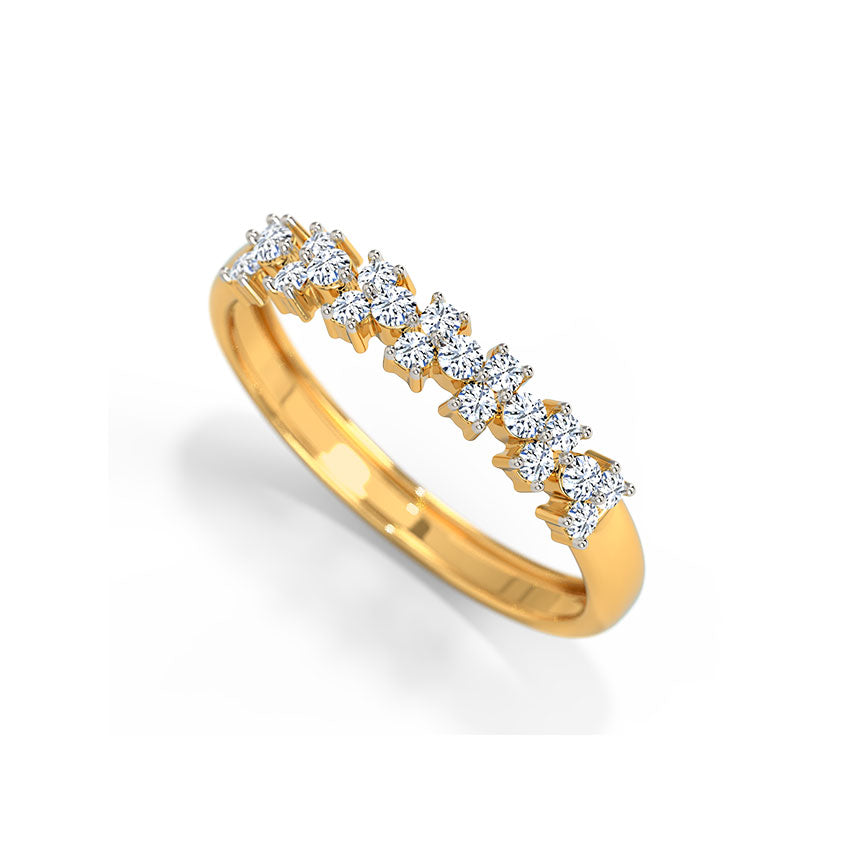 Arrayed Diamond Band