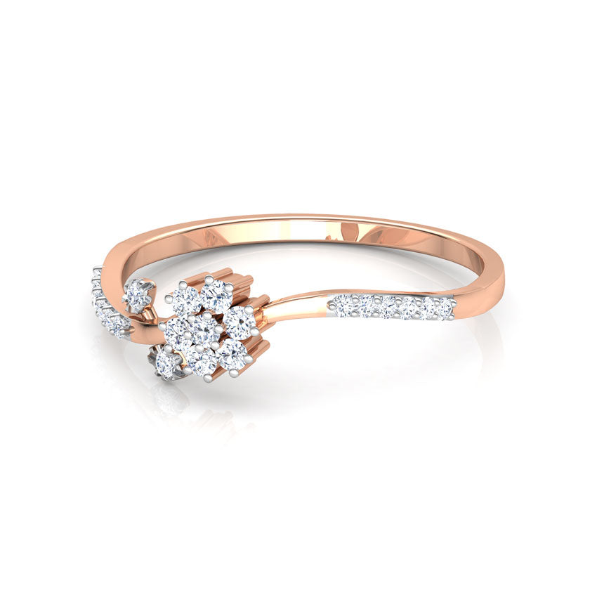 Florence Leaf Diamond Ring