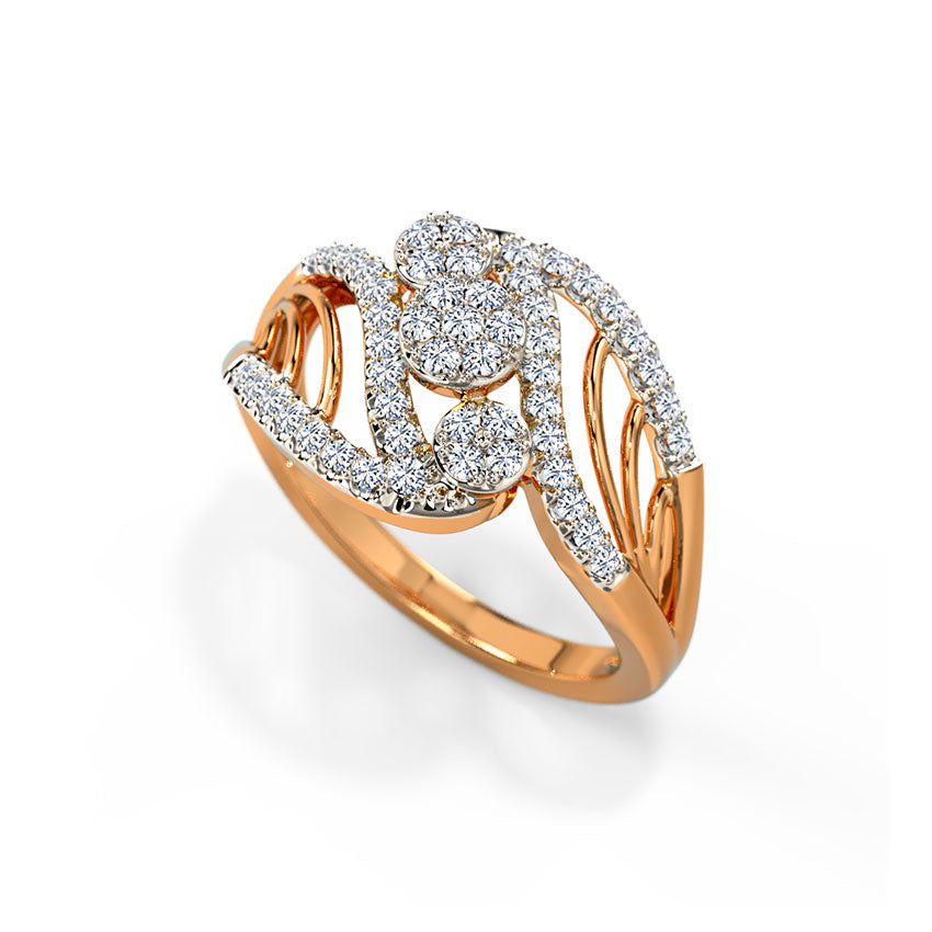 Anya Circular Diamond Band