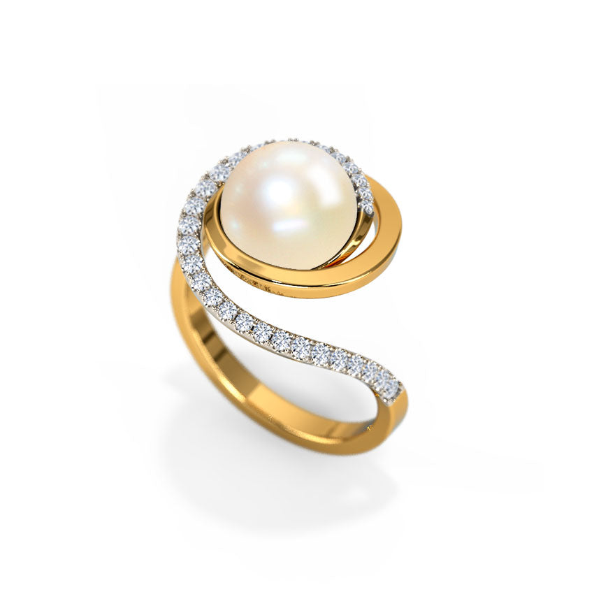 Zara Glamorous Pearl Ring