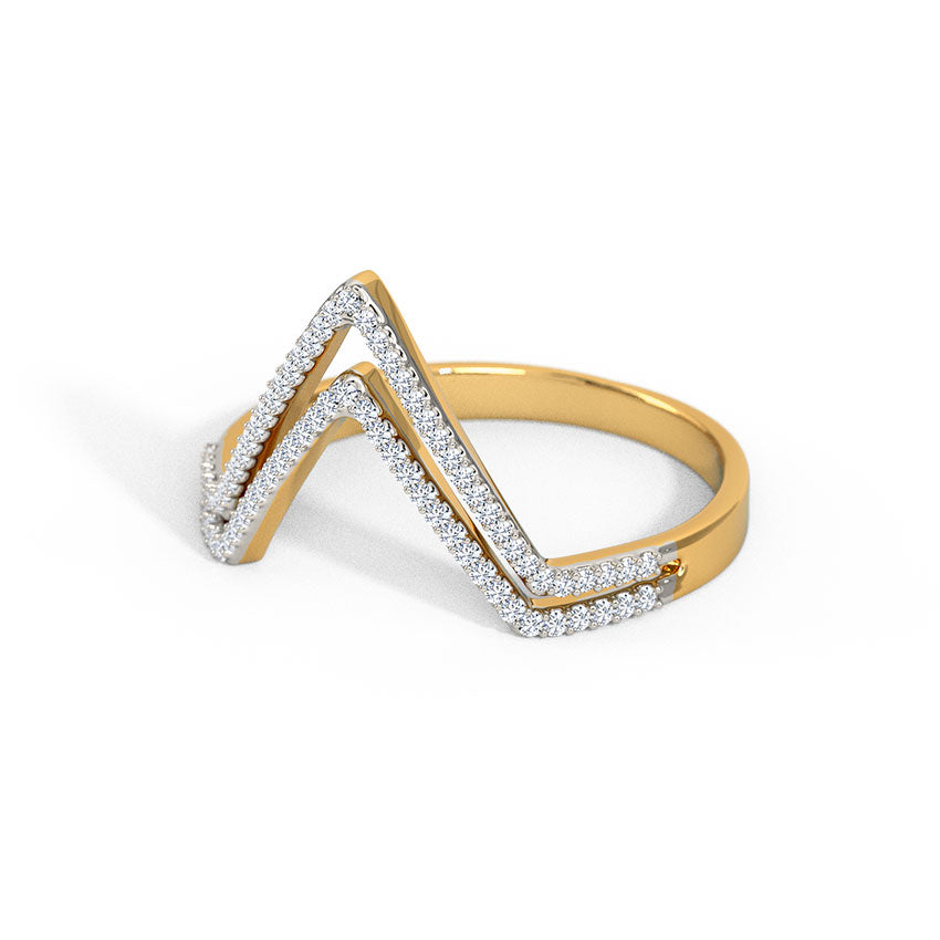 Dual Curved Pyramid Band