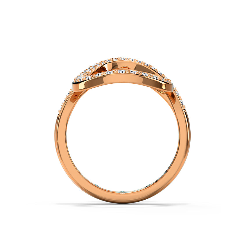 Poppy Curve Diamond Ring